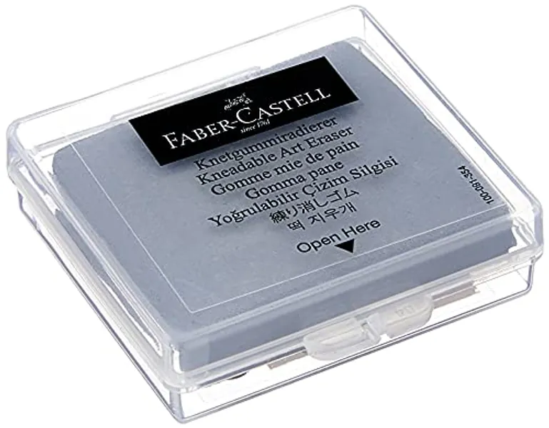 Faber-Castell 127220 - Knetradiergummi Art Eraser, grau