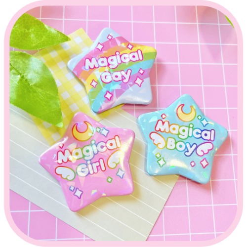 magical buttons - magical gay