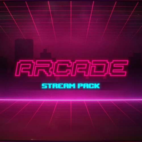 Arcade Static Stream Overlays Package - Arcade / Static