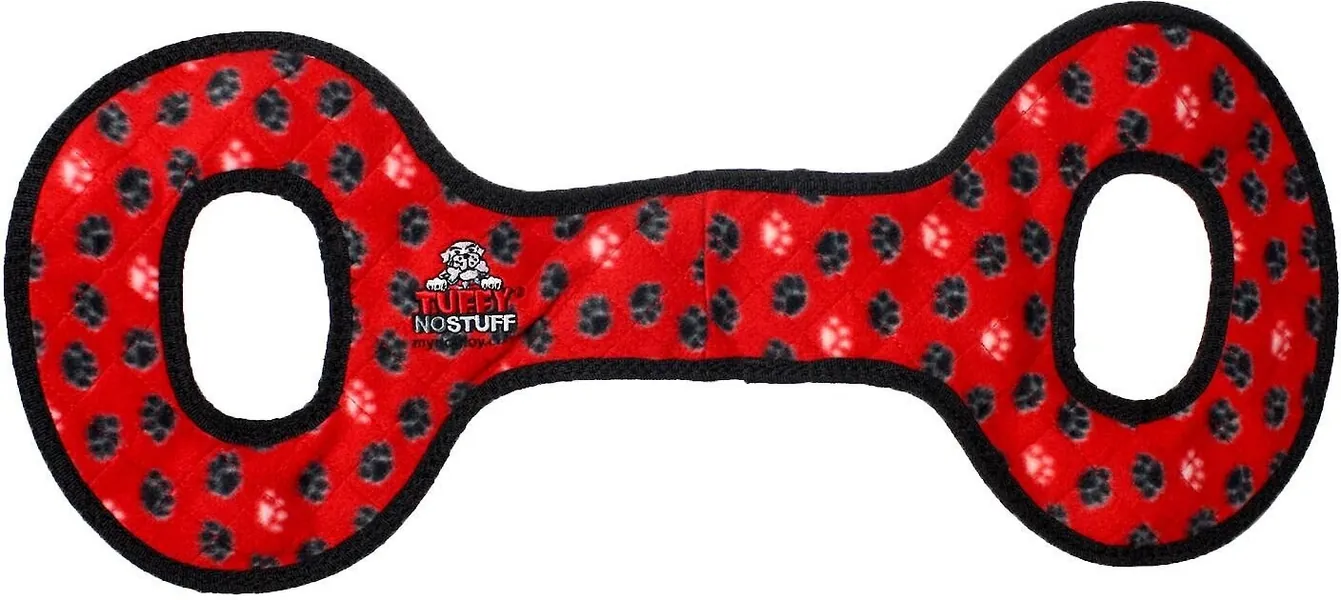 Tuffy's No Stuff Ultimate Tug-O-War Squeaky Plush Dog Toy