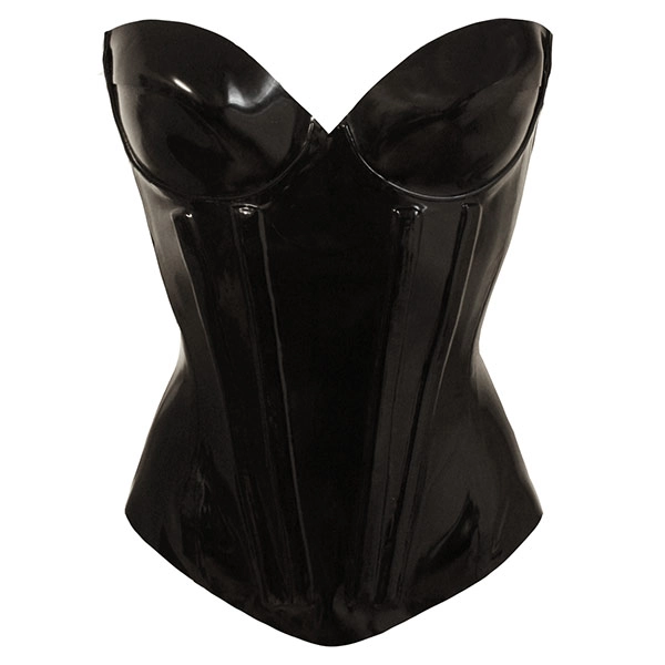 Latex Candy Cup Corset