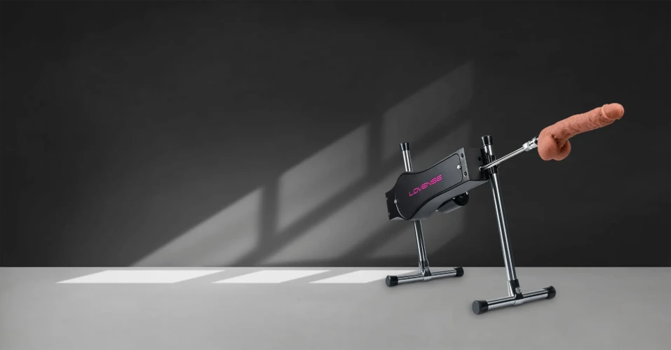 Lovense® Sex Machine: App-controlled automatic thrusting sex machine!