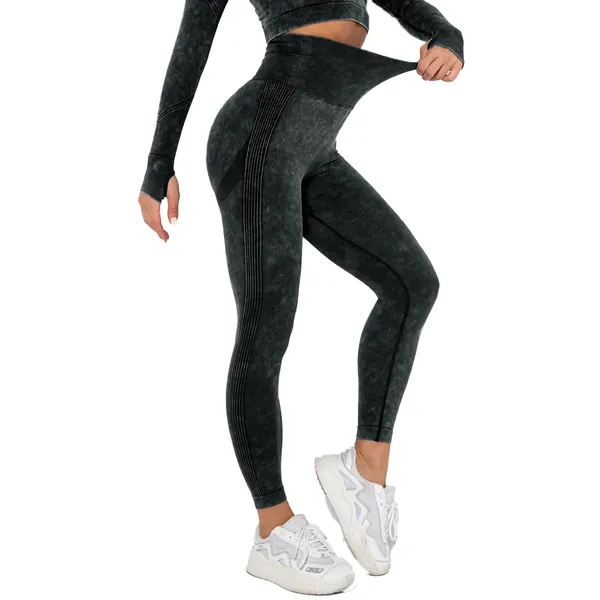 Generic Seamless Peach Hip Fitness Trousers High Waist Tight Yoga Trousers Women Breathable Jogging Bottoms Sporty Leggings Gym 