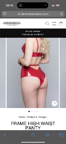 Luxury Latex panties 