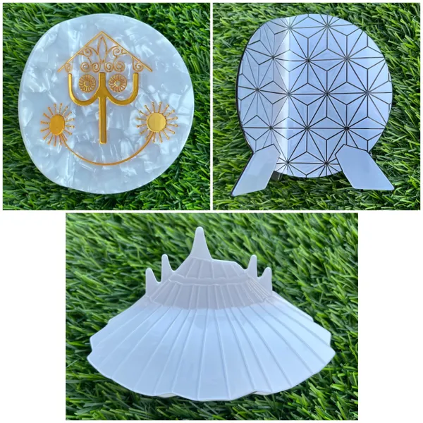 Theme Park icon inspired hair claws