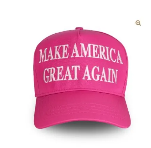 45-47 MAGA hat - Hot Pink