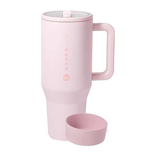 HydroJug Pink Sand 40oz Traveler + Boot