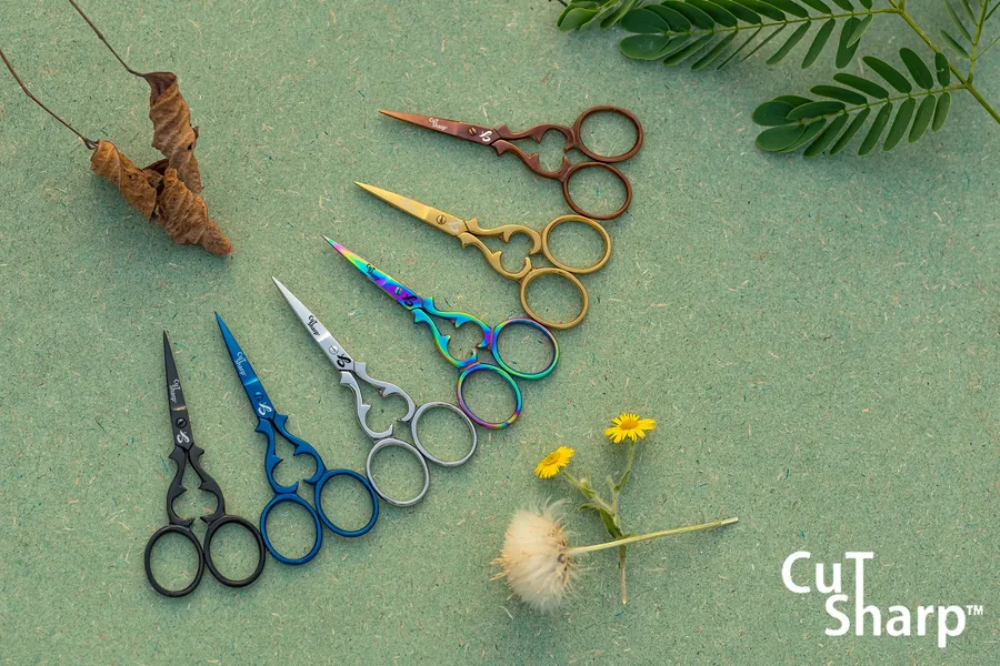 CUT SHARP Embroidery Scissors [GOLD]