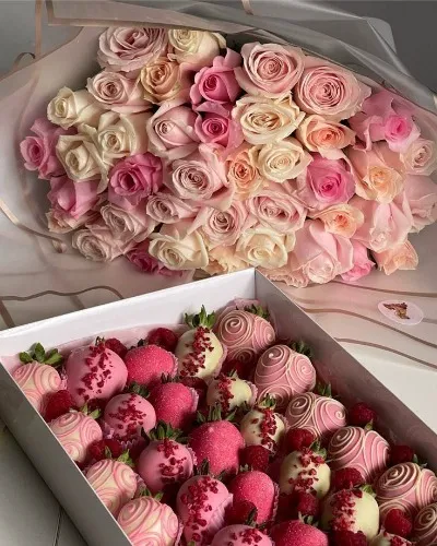 Roses and chocolates fit for a goddess 