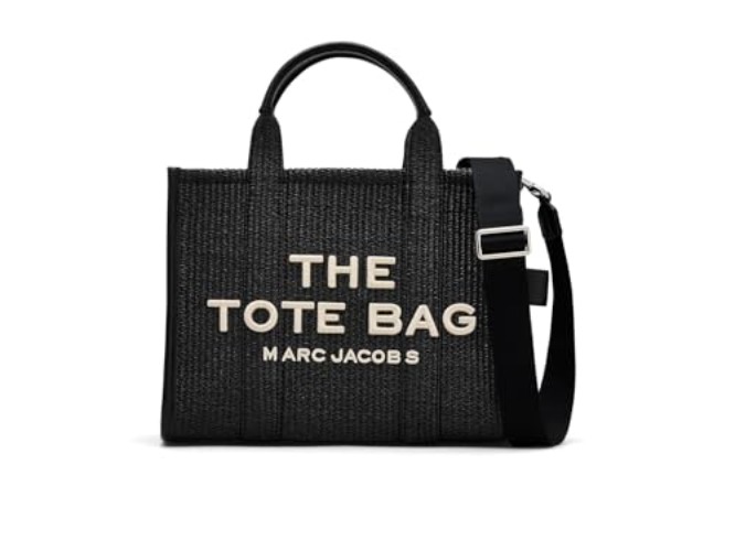 Marc Jacobs The Woven Medium Tote Bag - One Size - Black