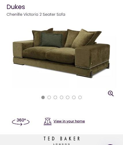Ted baker sofa 2 