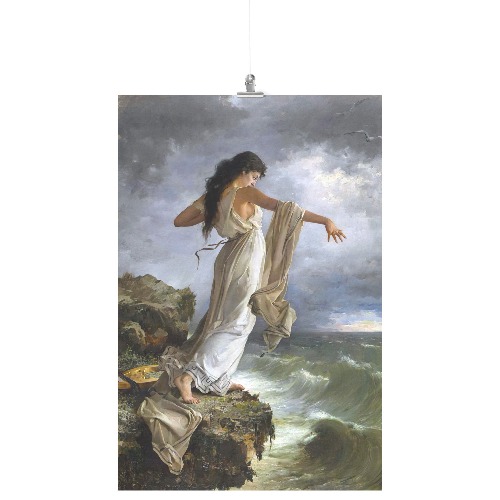 "The Death of Sappho" Poster