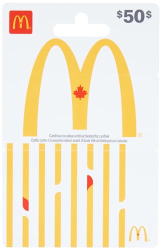 McDonald's Gift Card - 50 - Standard