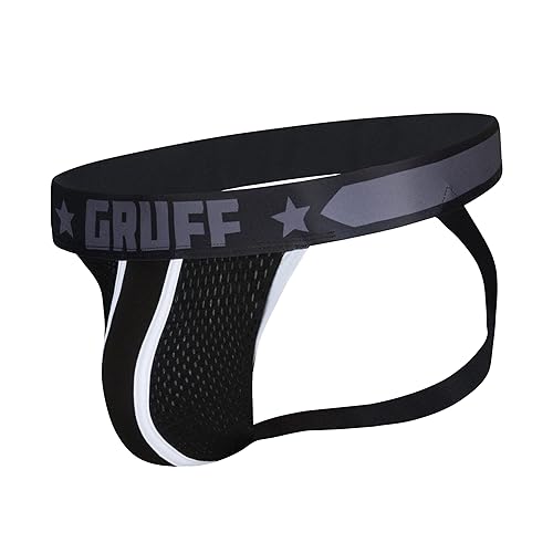 Gruff Pup Ram Jockstrap - Large - Black