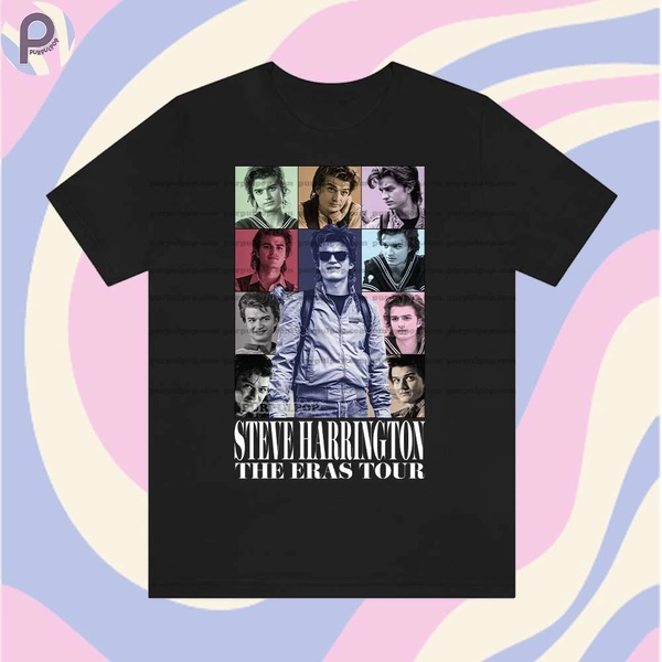 Steve Harrington Eras Tour Shirt - Purpul Pop