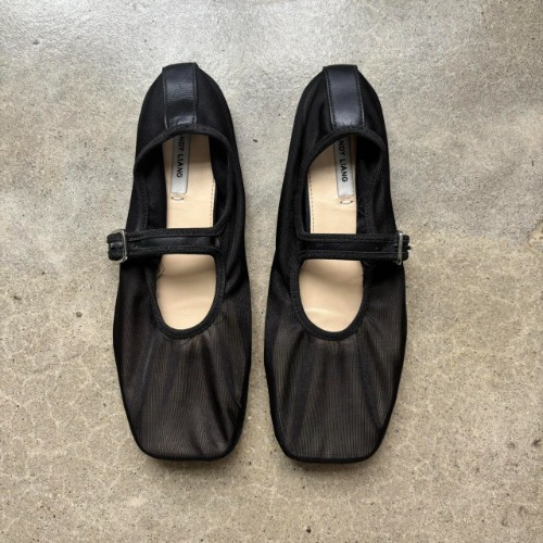 Mesh Mary Janes - Sandy Liang