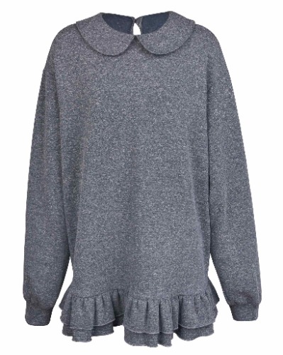 Frill Sweater Dress - My Mum Made It