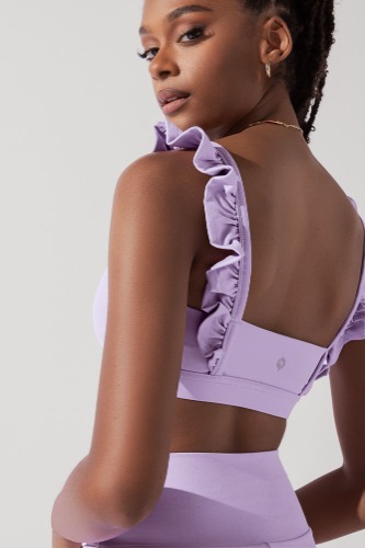 Ruffle Workout Bra