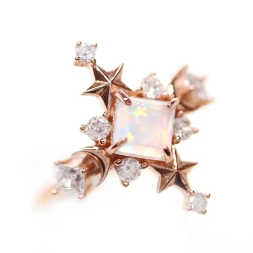 Helene Ring - Rose Gold / 7