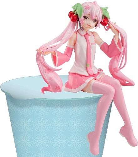 Vocaloid - Hatsune Miku - Noodle Stopper Figure - Sakura (FuRyu) - Brand New