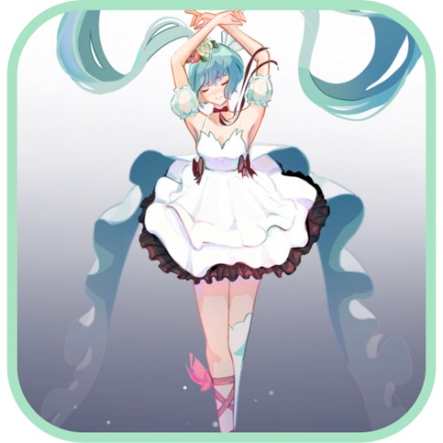 hatsune miku print - 11x17