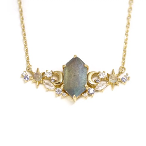 Sarah Necklace - Rose Gold