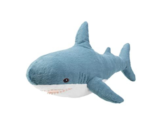 BLÅHAJ soft toy shark