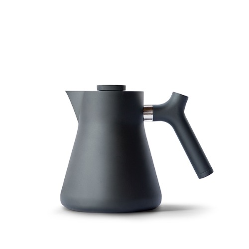 Raven Stovetop Tea Kettle - Matte Black