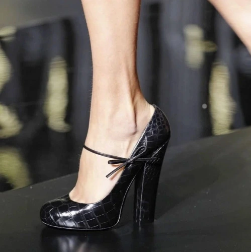 Black Mary Janes