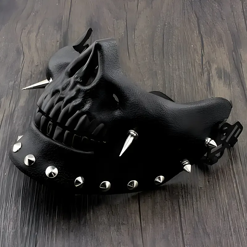 Skull half-mask