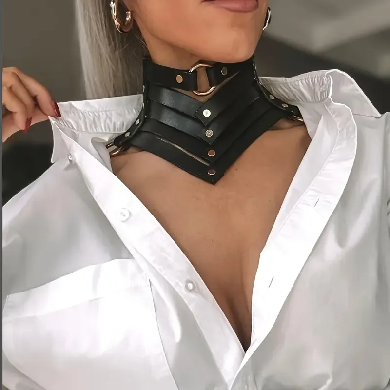 Leather Mistress necklace 
