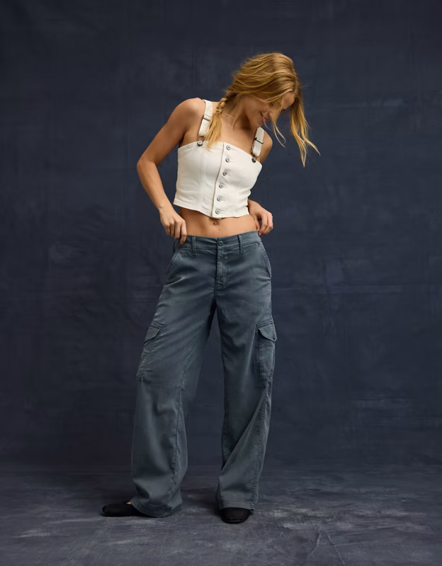 AE Dreamy Drape Cargo Trouser