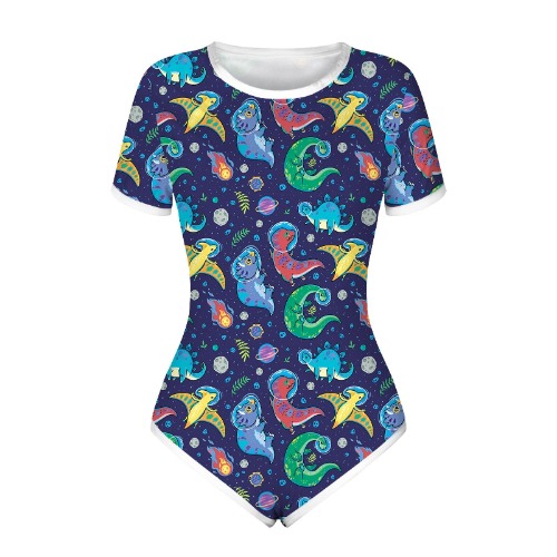Deep Sea Dino Onesie - S
