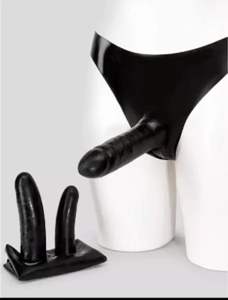 Triple penetration dildo pants
