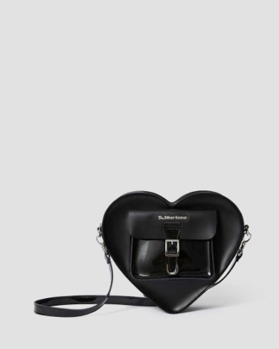 DR MARTENS Heart Shaped Kiev Leather Backpack