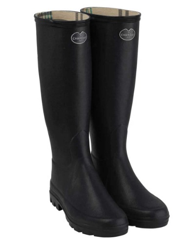 LE CHAMEAU Iris Boots - Ladies Jersey Lined - Noir | UK 7 / Euro 41