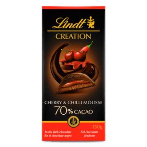 Lindt CREATION 70% Cherry Chilli 150g