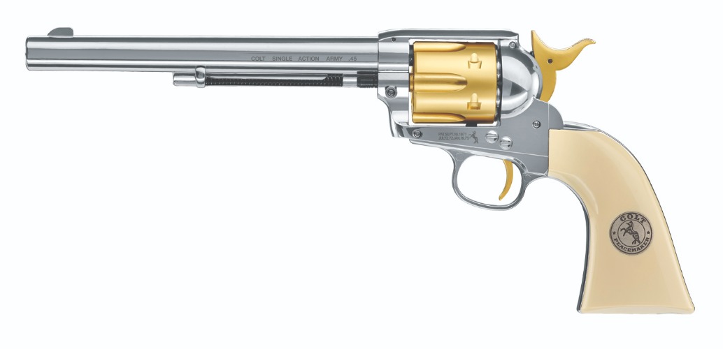 Umarex Colt Peacemaker Gold Edition (Golden Boy) - .177 Pellet Air Pistol - London Airgun Centre Umarex Colt Peacemaker Gold Edition (Golden Boy) - .177 Pellet Air Pistol %