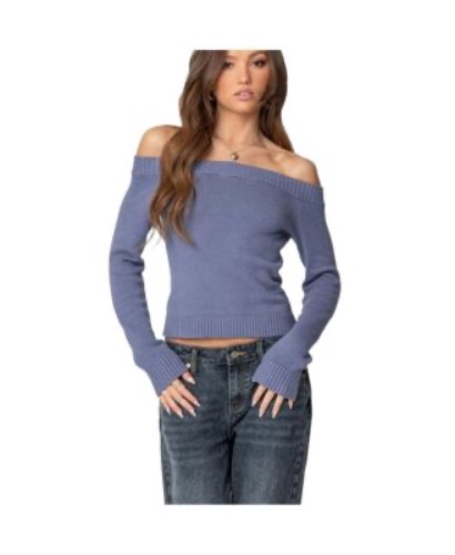 Women's Elona Off Shoulder Knit Top