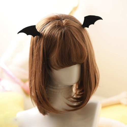 Bat Wing Headband & Clips | Bat Headband