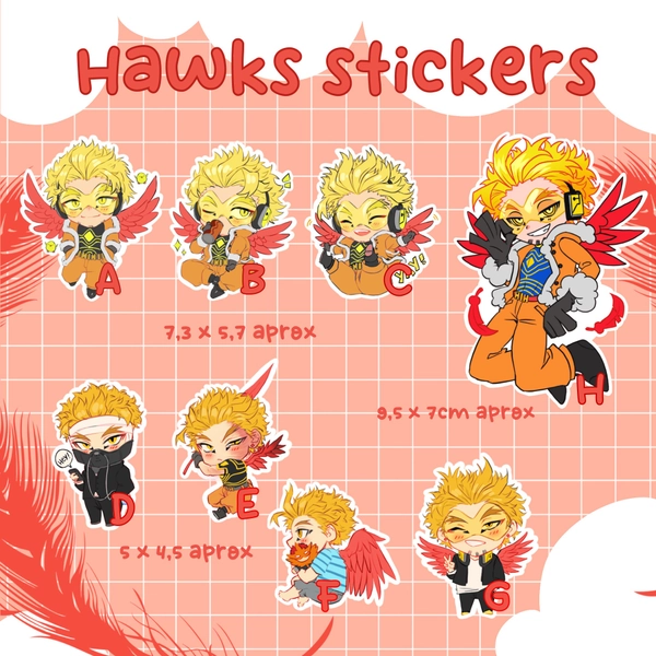 Hawks - Stickers