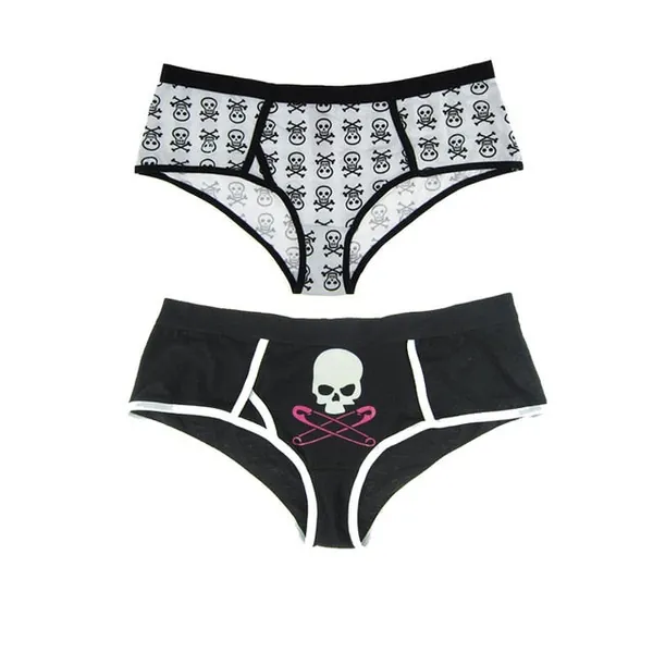 Set of 2 Skull panties