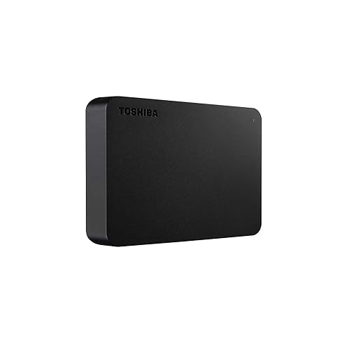 Toshiba Canvio Basics 4TB Portable External Hard Drive USB 3.0, Black - HDTB440XK3CA - 4TB - Classic - Black