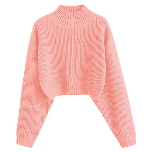 ZAFUL Knitted Cropped Sweater