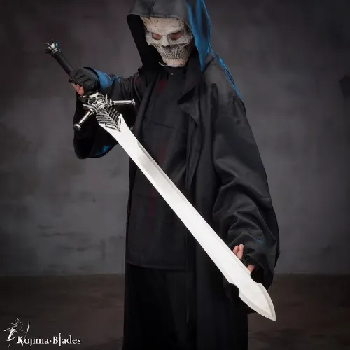 Dante's Rebellion Great sword Life-Size Replica, Devil May Cry, Gift for Gamers | Boyfriend | Him, Cosplay Prop