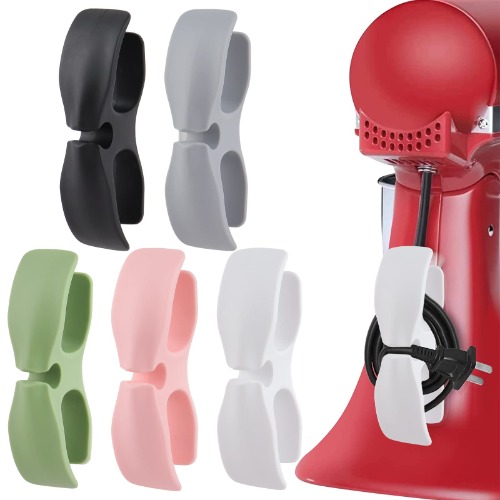 Cord Organizer for Appliances, 5 Pack Cord Wrapper for Appliances, Kitchen Appliance Cord Organizer Holder for Storage Home Appliances Cord Hider (5 Pack) - 5 pack