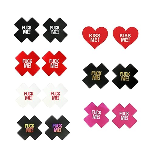 Celamirio Women's Disposable Pasties Sexy Nipple Covers - One Size - Multicolor 7