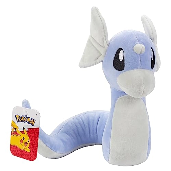 Pokémon 8" Dratini Plush - Officially Licensed - Scarlet & Violet Dragonair Evolution - Quality Soft Stuffed Animal Toy - Gift for Kids, Boys & Girls & Fans of Pokemon
