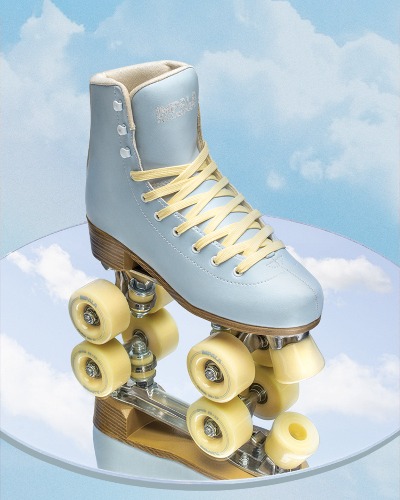 Impala Quad Skate - Sky Blue / Yellow