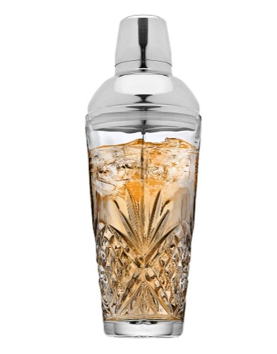 Godinger Dublin Cocktail Shaker, Martini Shaker, 17oz - 